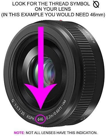 Kit de filtro de lente de alta definição para Panasonic Lumix G9