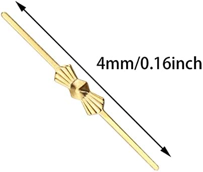 Itrolle lustre bowtie pino 200pcs de 40 mm de aço inoxidável lustre de lâmpada conectores de gravata borbole