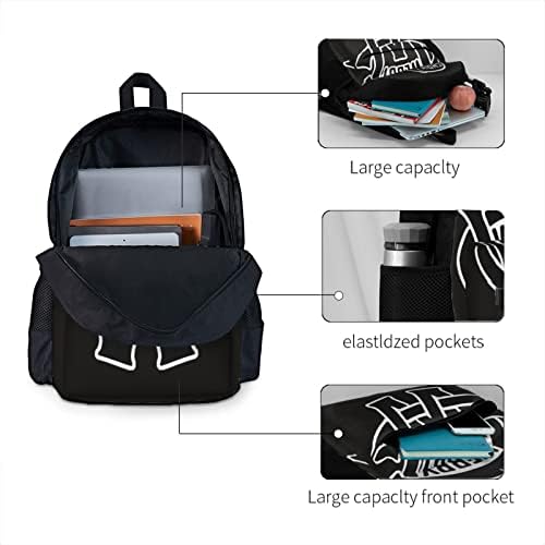 Vvedik Chris Webby Backpack Multifuncional Bolsa de Moda Unissex Big Capacidade Laptop Sacos de