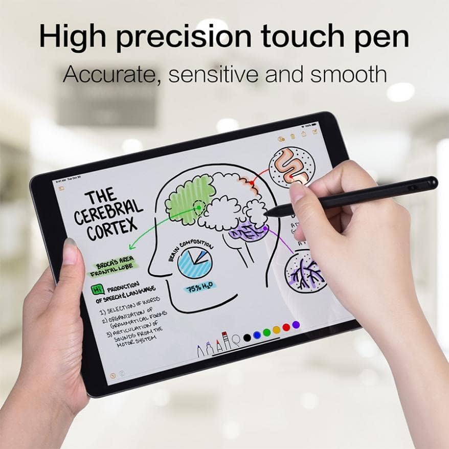 ATWATEC ativo caneta capacitiva digital Toque para Galaxy S21 Fe 5G-Rejeição de palma recarregável compatível