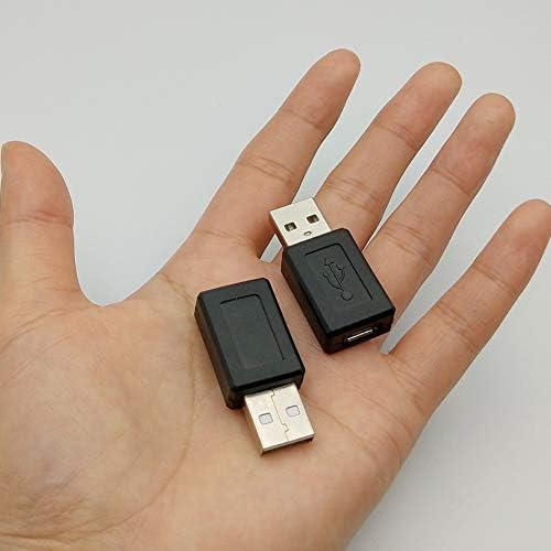 Adaptador de conector feminino do USB 2.0 Male to Micro USB