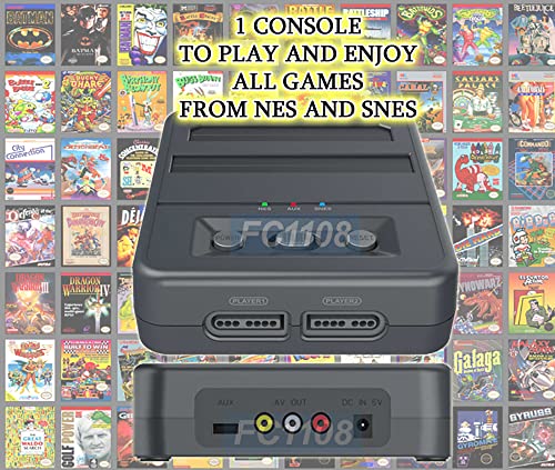 AllAboutAdapters FC Retro Video Game Console 720p 1080p HDMI RCA AV para NES NES SFC Games