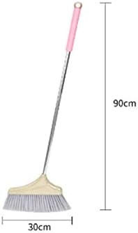 Razzum Solid Broom e Dustpan Conjunto de vassouras Combinação doméstica preguiçosa Varra