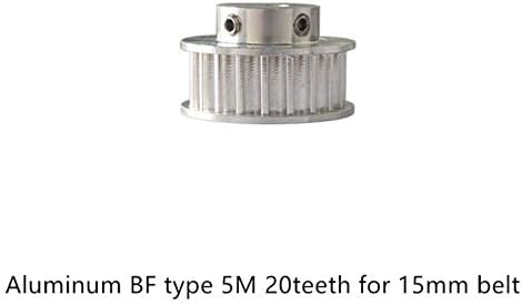 Polia Xiangllaa-Timing BF Tipo 20 Dentes 5m Polia de Tempo, Bore 8mm 14mm, para Htd5m 15mm Belt,