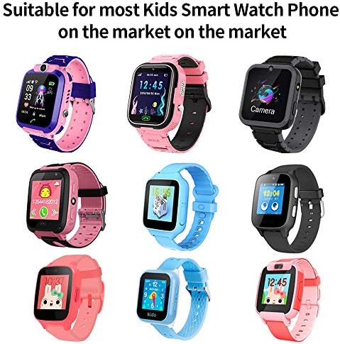 Bandas de substituição de smartwatch infantis, compatíveis com o Programa de Kidizoom DX2 Vtech Szbxd Sonic the Hedgehog Jaybest Meritsoar Silicone Watch Strap 16mm para meninos e meninas presentes
