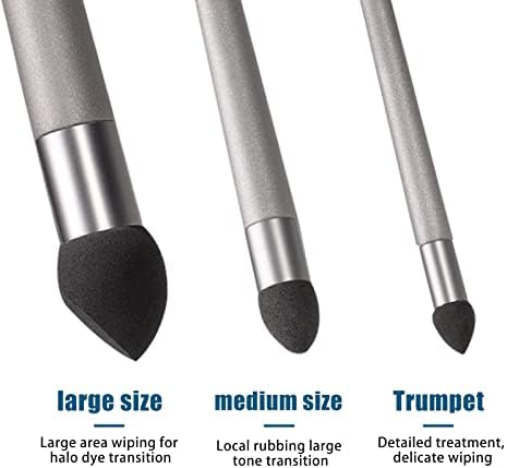 6pcs esboço esboço de caneta limpe a caneta de esponja de caneta esfregando pincel de esponja