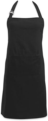 DII Everyday Basic Kitchen Collection, Chef Apron, Black