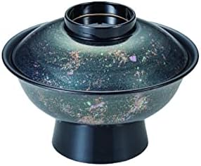 セトモノホンポ 5,5 Bowl grande da Daimai, pisca de folha de pérolas oceânicas, 6,4 x 4,5 polegadas
