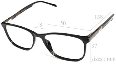 Amar Lifestyle Computer Glasses retângulo plástico retângulo preto 50 mm unisex_alacfrpr1446