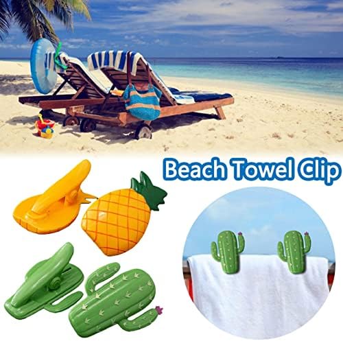 Clipes de toalhas de praia - Clipes de praia fofos e duradouros de longa duração | Clipes de cadeira
