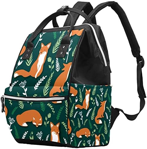 Bolsa de fraldas Backpack Backpack Saco de cuidados à prova d'água Bolsa de troca de fraldas multifuncionais para homens Mulheres 10.6x7.8x14in