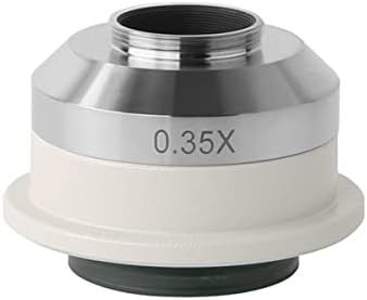 Acessórios para microscópio 0,35x 0,55x 0,7x 0,8x 1x 1,2x 1,5x Adaptador de microscópio trinocular