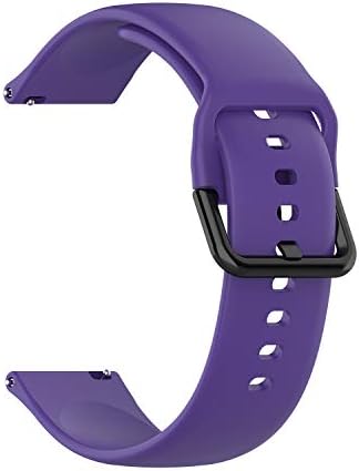 Komi Band Compatível com Samsung Galaxy Watch Ativo 2 40mm/44mm RepollowBand 20mm Silicone Bracelet Redunda rápida pulseira de pulseiras elegantes
