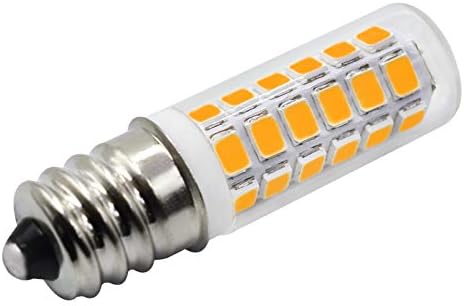 5 pacote e12 lâmpada LED 2W equivalente a 20w 25W Branco quente 3000k 300lm AC 110V 120V C7 E12 Edison