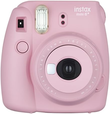 Fujifilm Instax Mini 8+ Câmera de filme instantânea + espelho automático para uso de selfie - versão internacional