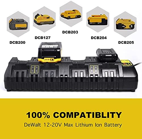 LILOCAJA DM18RL Adaptador de bateria Dewalt 20V ou Milwaukee 18V Bateria de íons de lítio para Ryobi 18V Ferramentas