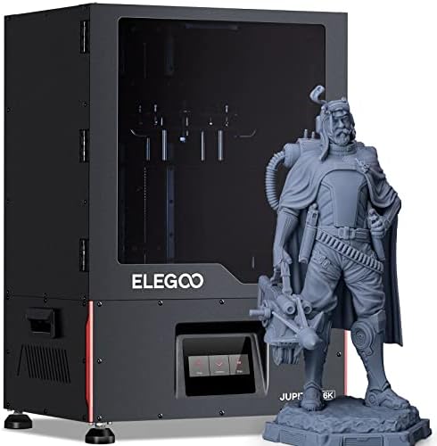 Impressora 3D da resina elegoo, Jupiter UV PhotoCuring LCD 3D Impressora com LCD monocromático de 12,8