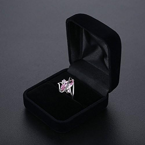 Design prático de U-M Pulabo e Durabilleportable Multifunction Box 'Brincos de colar de anel de pulseira de anel de anel de anel de anel de anel de anel de anel de anel de anel de anel de anel de jóias pequenas de armazenamento pequeno Black Superior'