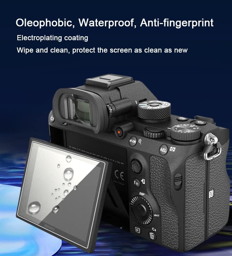 Protetor de tela FANZR Compatível para o visor de Leica Q2 + tela LCD, 0,3 mm 9h Draga anti-arranhão vidro temperado