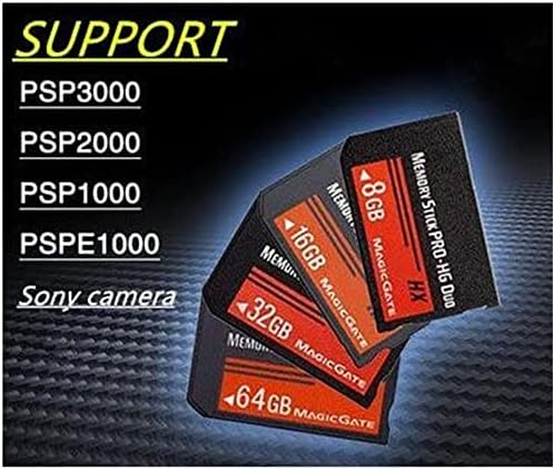 Memory Stick Pro-HG Duo 32 GB para Sony PSP1000 2000 3000 Cântico de memória da câmera