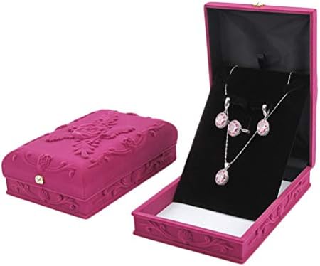 Caixa de jóias de jóias de cabilock caixas de jóias de colar caixa de colar pendente caixa de presente