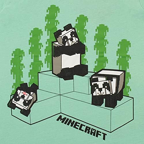 Camiseta minecraft girls panda
