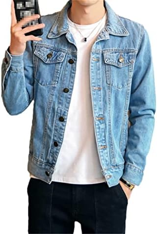 Jaquetas de jeans de manga comprida de manga comprida