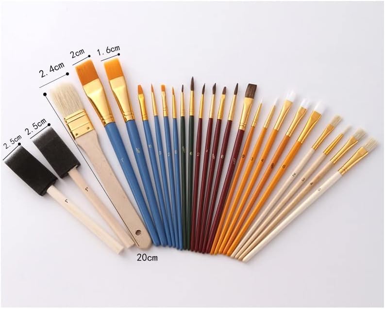 N/A Miniatura Brush Pen Set de nylon pincel Óleo