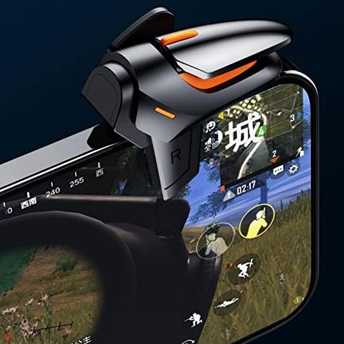 BOXWAVE GAMING ENGINE COMPATÍVEL COM HONOR 3C Play - Touchscreen QuickTrigger, Botões de gatilho FPs móveis para jogos rápidos para honra 3C Play - Jet Black