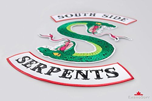 Riverdale Southside Serpents Biker Gang Emblem