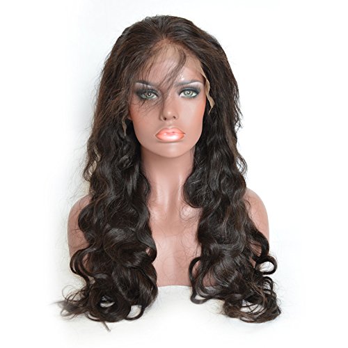 2018 Fashion 20 Glueless Lace Wig Afro peruca chinesa Virgem Remy Cabelo Humano Corpo Cor do corpo 2 marrom escuro