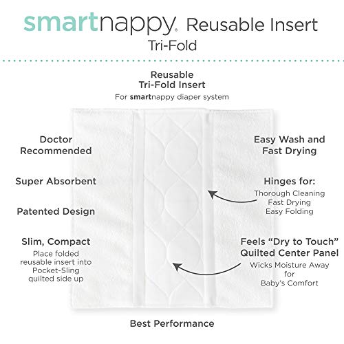 Malha de algodão SmartNappy por Baby Amazing, NextGen Hybrid Ploth Filous Cover + 1 inserção reutilizável com três vezes + 1 reforço reutilizável, confete, esterlina, tamanho 3, 12-25 lbs, cinza