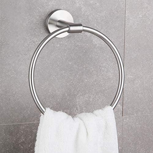 Gerzwy Banheiro Hardware Toalheiro Hand Suport Sus 304 Anel de toalha de aço inoxidável para a cozinha da cozinha