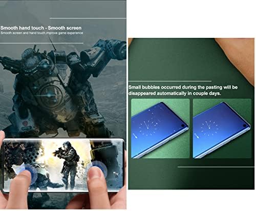 Cuferedu 2pcs Protetor de tela frontal flexível para Motorola Moto G Power 6.6 “Filme de hidrogel 3D transparente TPU Touch sensível a impressão digital