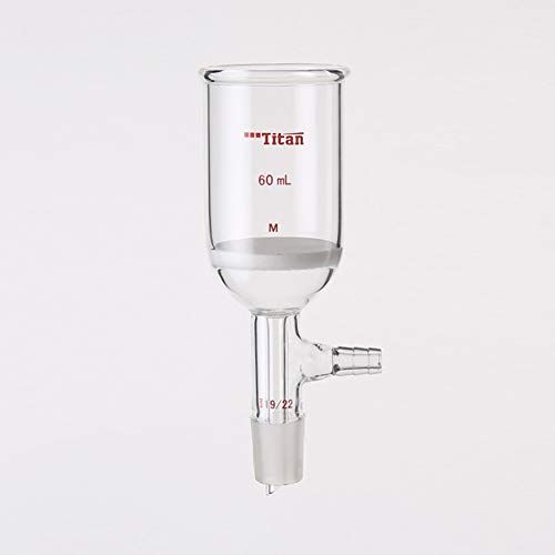 Funil de filtragem de vidro de vidro de vidro de adamas-beta Buchner 60ml com 19/22 junta interna padrão