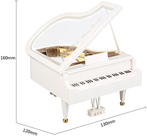 Gkmjki Piano Romântico Modelo Caixa de Música Caixas Musical Caixas Home Decoração Presente de Casamento