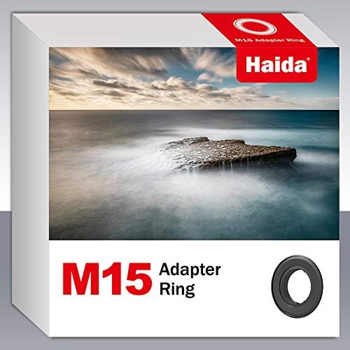 Haida HD4335 Sistema de filtro quadrado para série M15, anel adaptador, para Olympus M.Zuiko Digital Ed 0,3-0,6