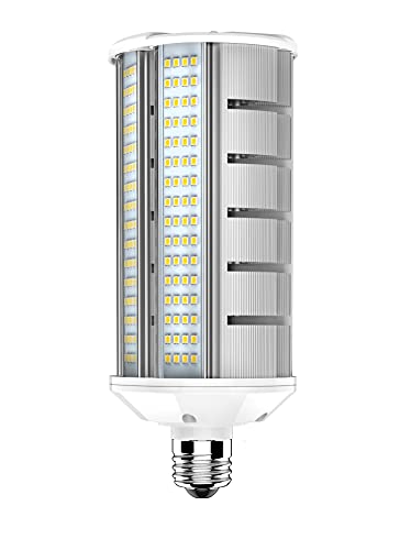 Satco S8929 Hi-Pro Led CornCob Lamp para acessórios ao ar livre e comercial, 40 watts, 175 watts equivalente, 6000 lúmens, 5000k, 100-277 volts