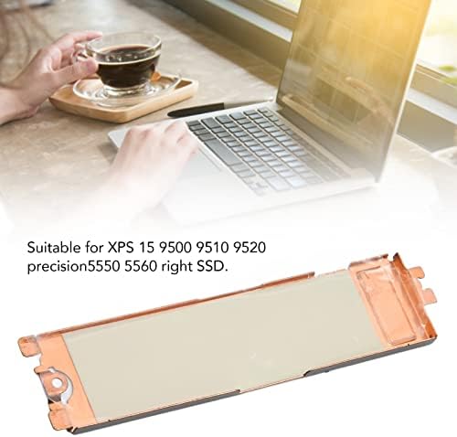 Tampa de dissipador de calor SSD - liga de alumínio SSD resfriamento Durável SSD Menvestrinque de calor Caddy para NVME M.2 NGFF SSD XPS 15 9500 9510 9520