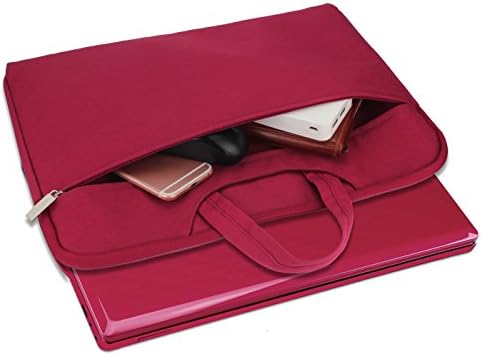 ARVOK 15 15,6 16 polegadas resistentes à água Huve de laptop de tecido com alça e bolsa de bolso/notebook