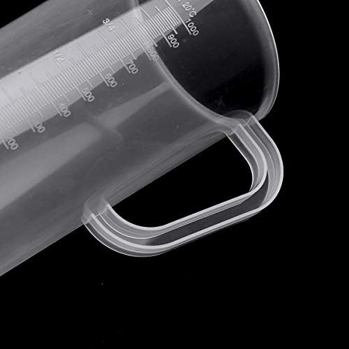 Medição de copo de medição de copo de plástico Plástico jarro de jarra com/sem tampa para leite café suco