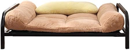 Bolas de poltronas Nubao Toy elevou leito de estimação elevou a cama de animal de estimação sofá com almofada,