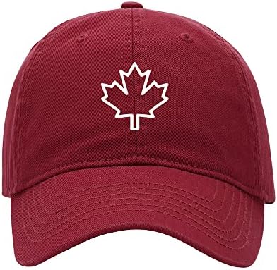 Caps de beisebol masculino folhas de bordo canadens