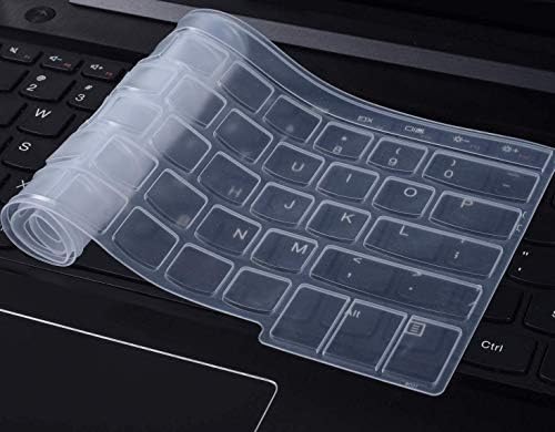 Protetor de teclado de layout do Bingobuy US compatível com a Lenovo ThinkPad X1 Extreme Gen 3/4, P1 Gen 3/4, P14S T14 T14S E14 L14 Gen 2/3, E14 Gen 4 com Caso de Cartão Bingobuy