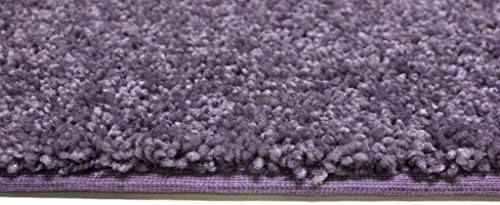 Purple de lavanda chique - tapete de área de tapete personalizado de 8 'quadrados