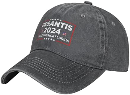 Tureiop DeSantis 2024 Faça da América Florida Hat for Men Women Ron DeSantis 2024 Presidente Baseball