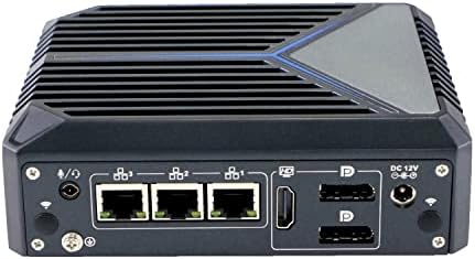 Hunsn Micro Firewall Appliance, Mini PC, Opnsense, VPN, Router PC, Intel Celeron J6412, RX13, AES-NI, SIM SLOT,