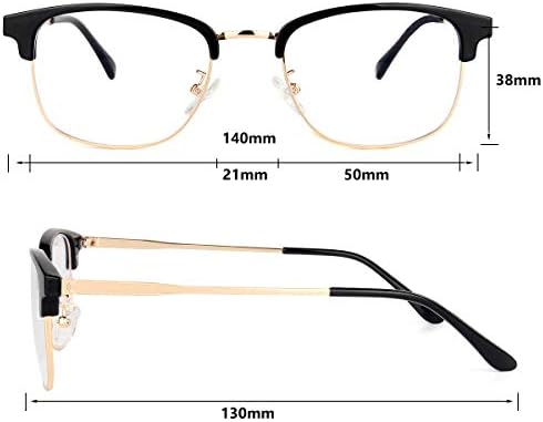 Lendo óculos bloqueio de luz azul, filtro RAY UV/GLARE Leitores de computadores Moda EyeGlasses Mulheres/homens