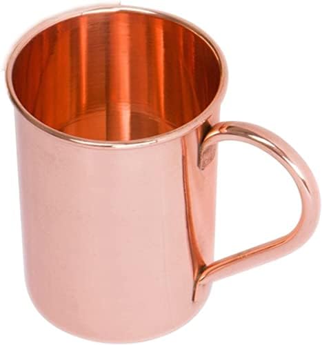 Parijat Handicraft Copper Moscow Mugs Mugs sem revestir com capacidade 16 oz