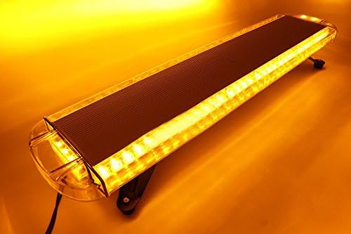 HEHEMM 38 970mm 72 Amber LED Cruck Top Top com 17 polegadas de trabalho Luz de luz Luzes de